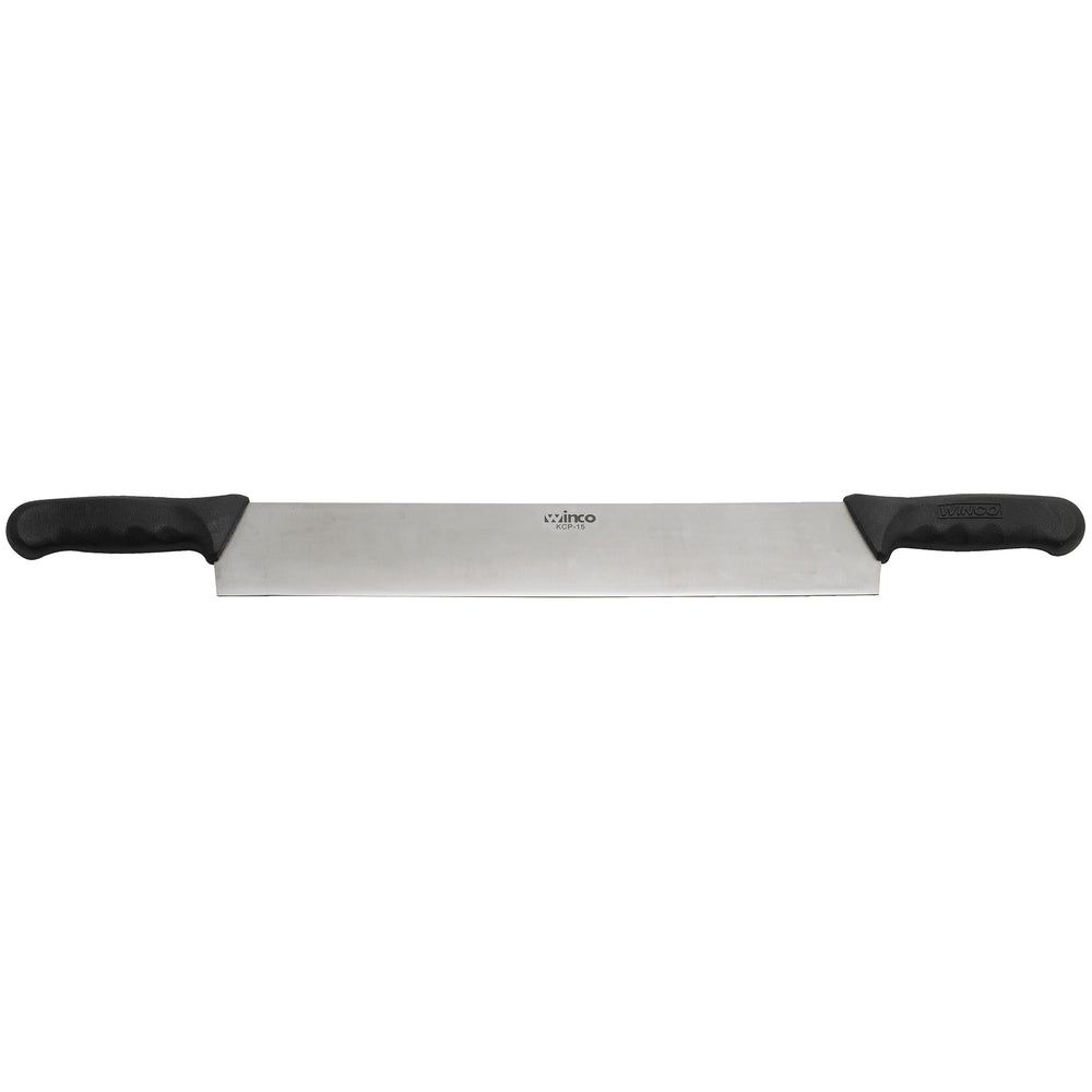 Winco Stainless Steel Cheese Knife With Polypropylene Double Handle, 15 Inch Length -- 6 Per Case