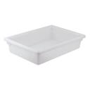 Winco Polypropylene White Full Size Food Storage Box, 18 x 26 x 6 inch -- 6 per case.