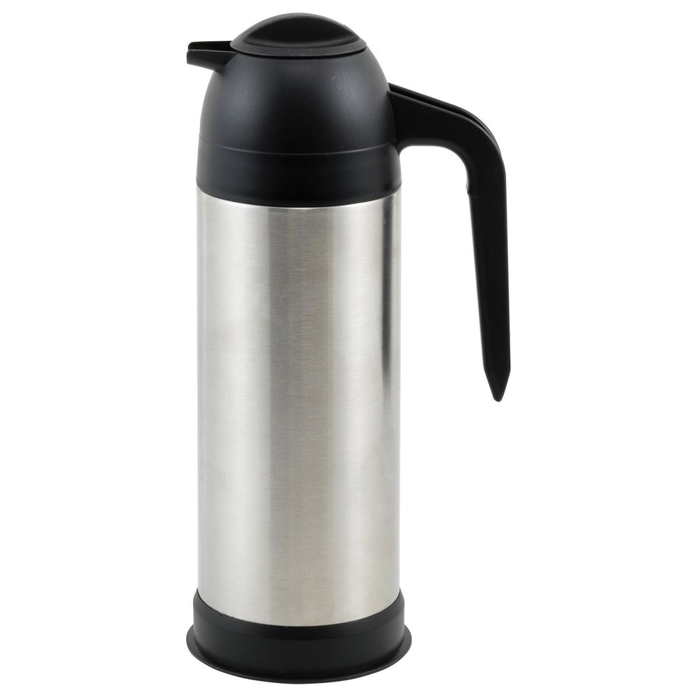 Winco Stainless Steel Vacuum Insulated Coffee/cream Server, 33 Ounce Capacity -- 12 Per Case