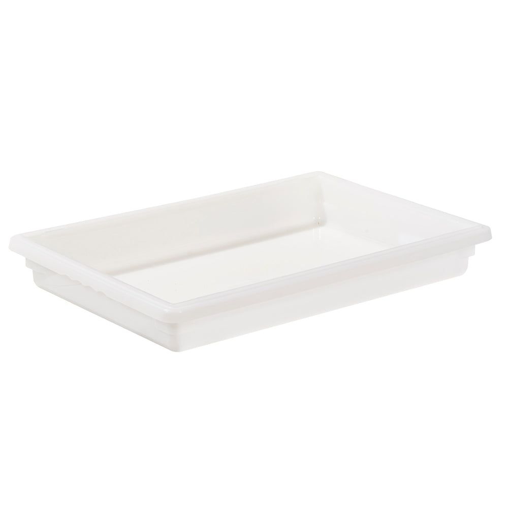 Winco White Polypropylene Full Size Food Storage Box, 18 X 26 X 3 Inch -- 6 Per Case