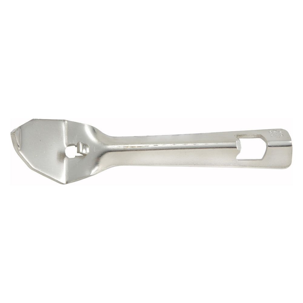 Winco Stainless Steel Can Tapper/bottle Opener, 7.5 X 1.69 X 1.25 Inch