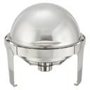 Winco Madison Round Roll Top Chafer, 6 Quart.