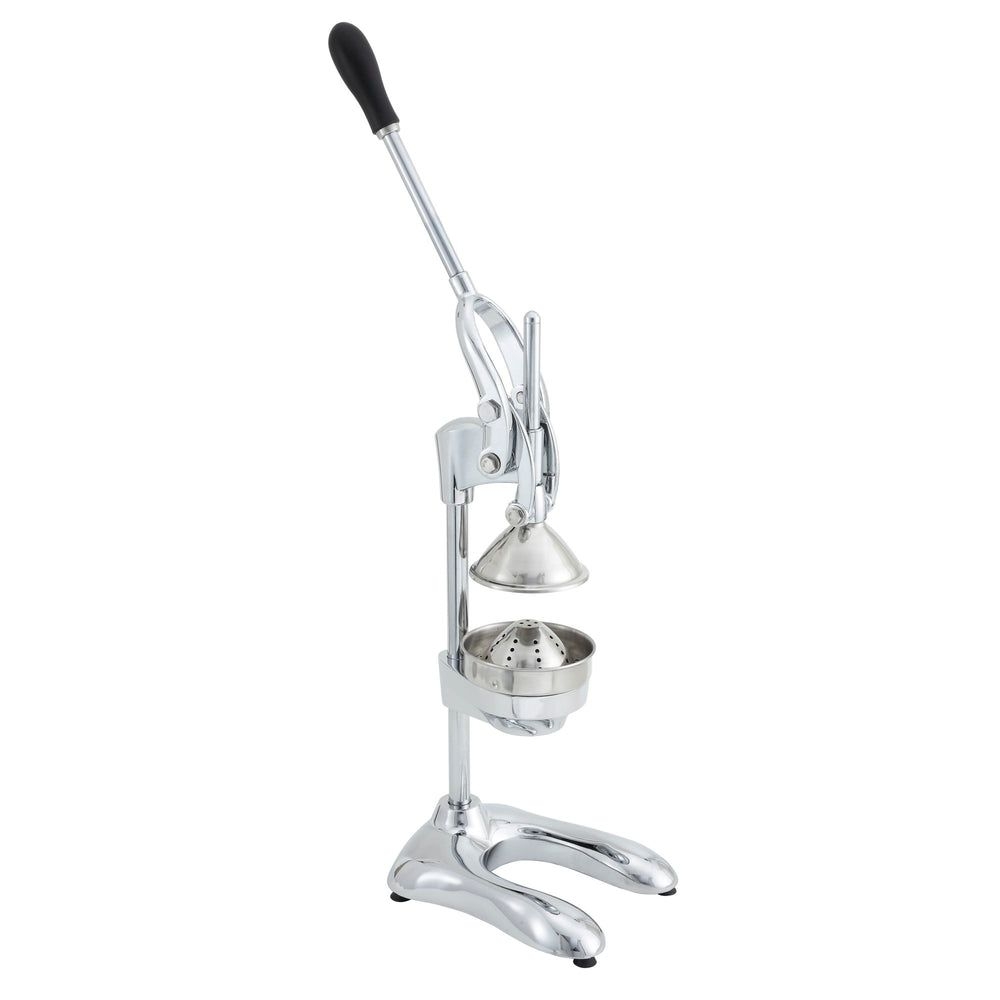 Winco Premium 18/8 Stainless Steel Hand Press Citrus Juicer, 10.5 X 8 X 19.75 Inch