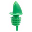 Winco Green Free Flow Pourer -- 12 per case.