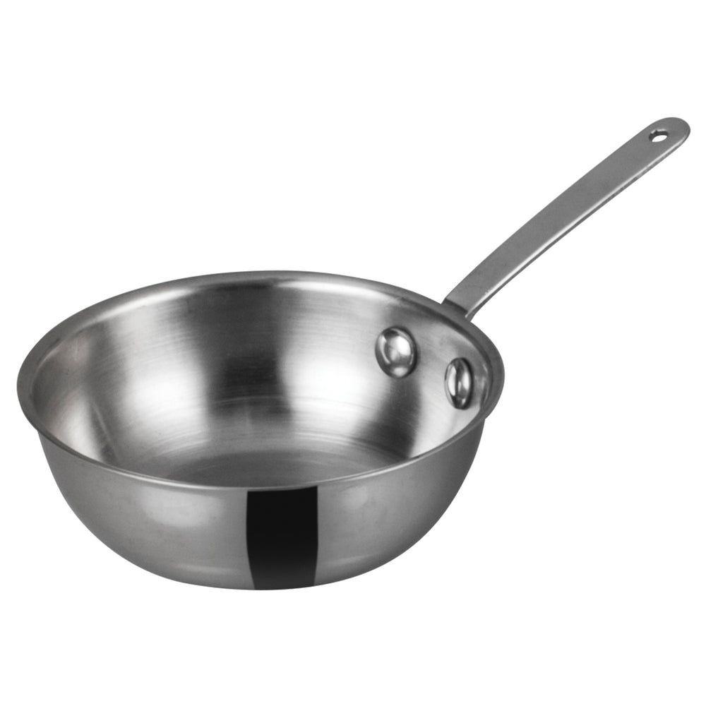 Winco Stainless Steel 3 Ounce Mini Wok, 3 3/8 Inch Dia. X 1 Inch Height -- 12 Per Case