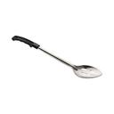 Conventional Stainless Steel 1.5 mm Thickness Slotted Serving Spoon with Polypropylene Black Handle