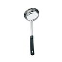 Stainless Steel One Piece Solid Portioner with Black Handle