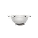 Stainless Steel Mirror Finish Footed Colander 3 Quart Capacity