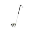 Stainless Steel One Piece Ladle with Black Handle
