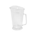 Lesko Clear Crystal Styrene Pitcher, 32 Ounce -- 24 per case