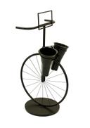 Bicycle Stand Display with 2 Floral Vases
