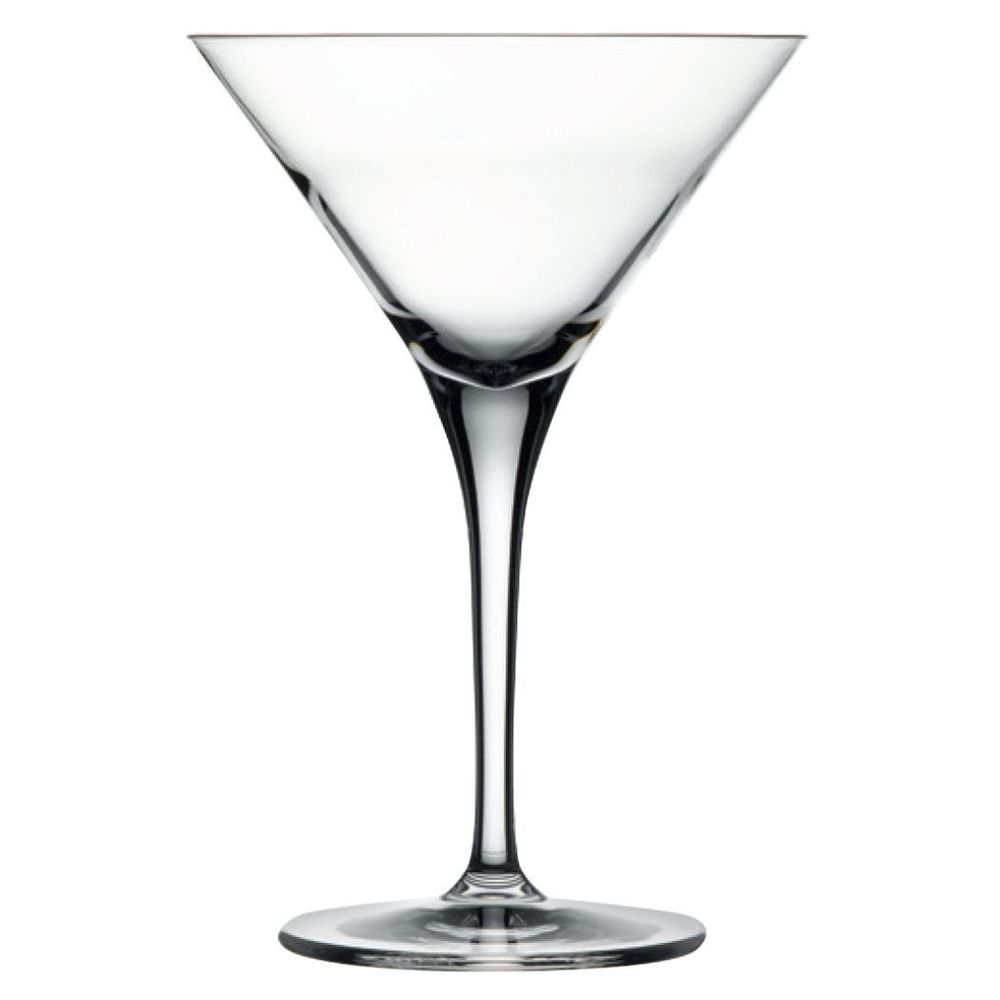 Nude Fame Martini Glass, 8 Oz Capacity -- 12 Per Case