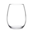 Amber Stemless White Wine Glass