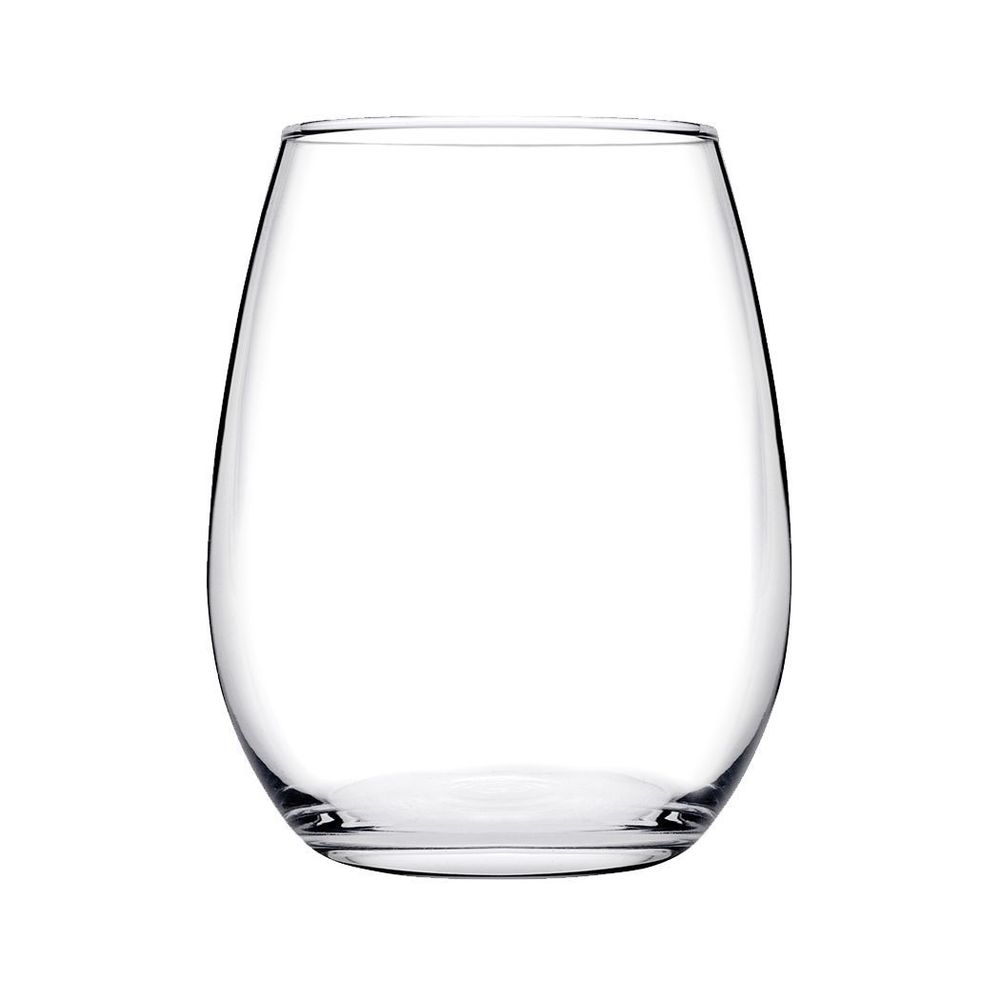 Pasabahce Amber Stemless White Wine Glass, 11.8 Oz Capacity -- 24 Per Case