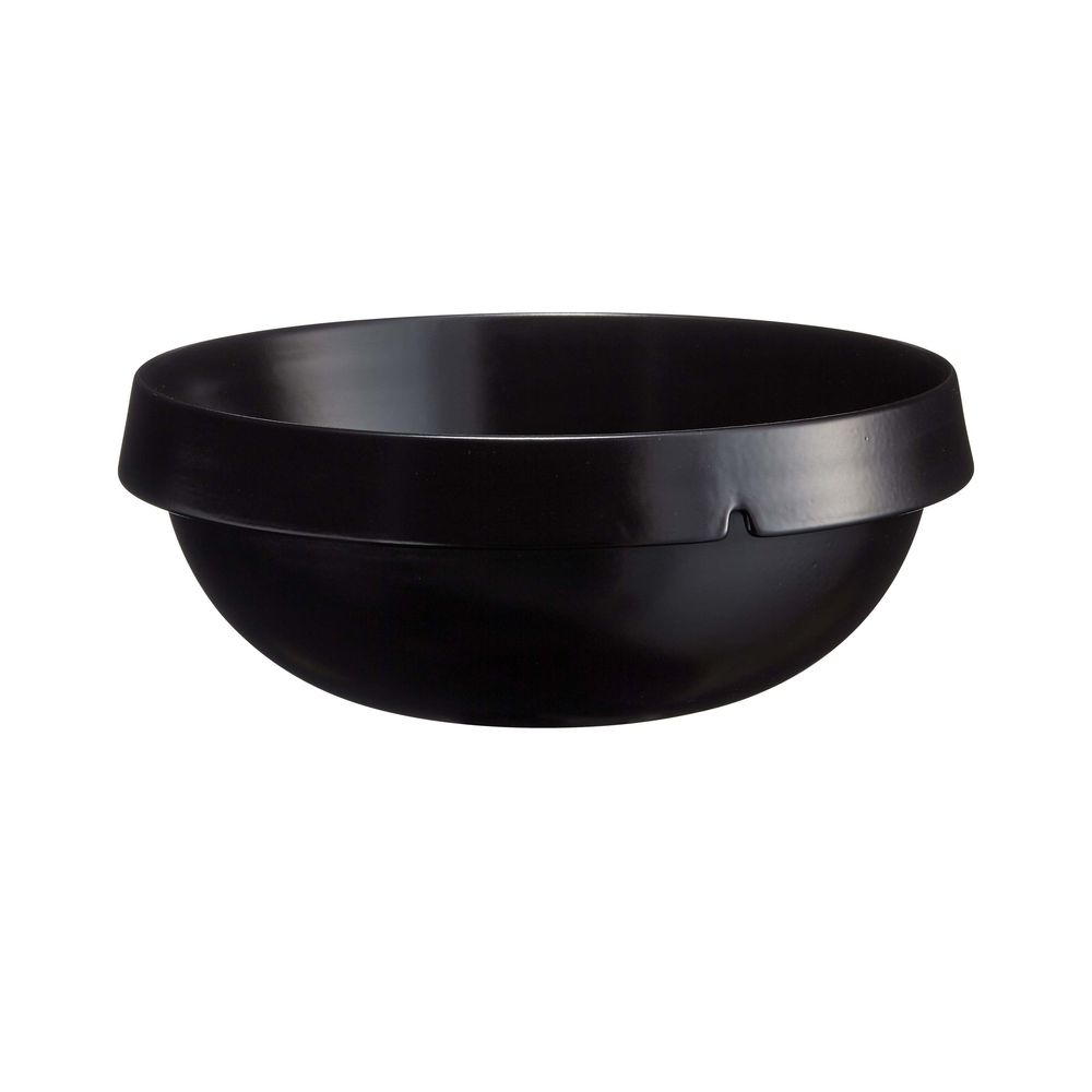 Emile Henry Coal Black Welcome Salad Bowl, 5 L Capacity